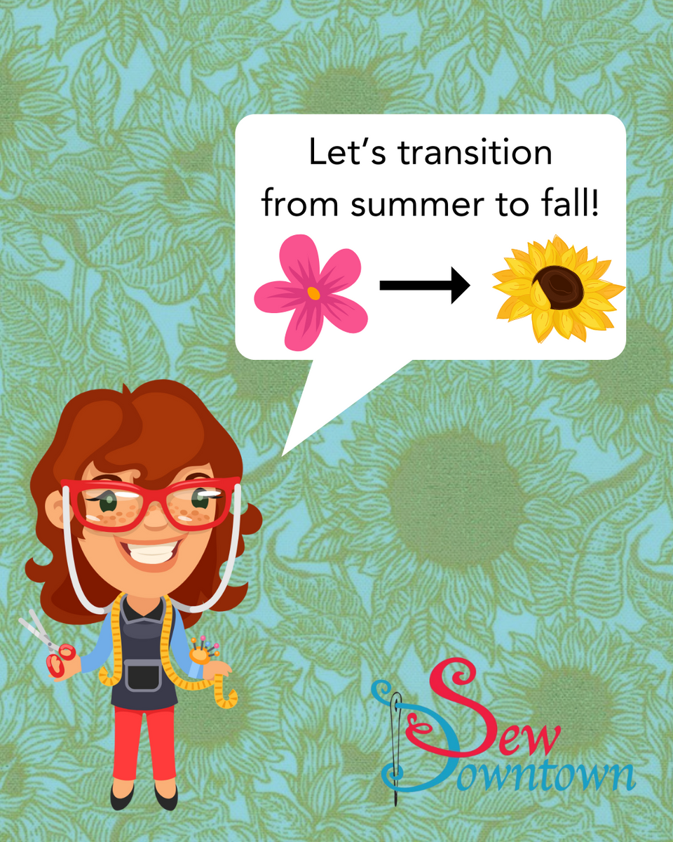 Embrace the Transition from Summer to Fall with Chenille Magic at Sew ...