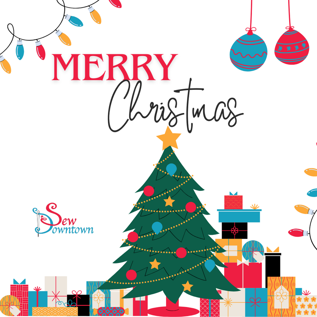 Merry Christmas from all of us at Sew Downtown!