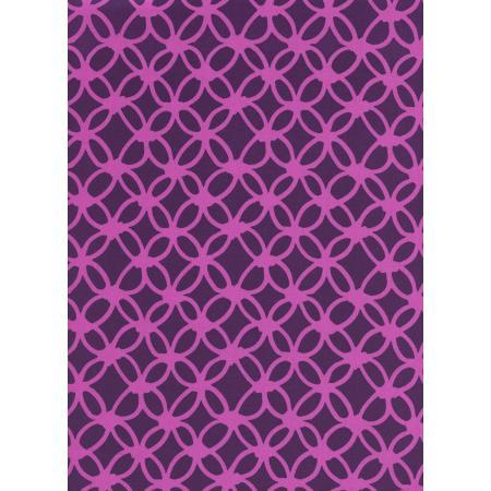 Rayon Macrame Rayon - Macrame, Knotty, Fuschia/Plum - 3yd Cut – Sew Downtown